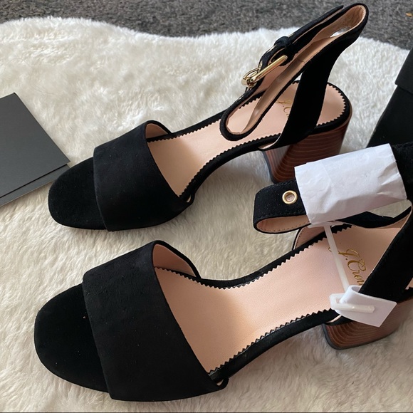 J crew ankle strap suede sandals - Picture 4 of 7